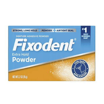 shumee Fixodent Extra Hold prašek za proteze ZDA 76 g