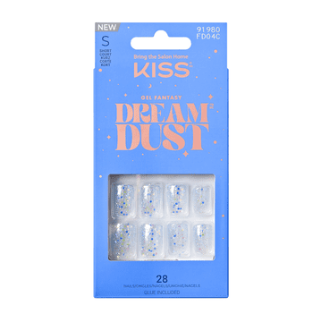 shumee Umetni nohti s holo delci FD04C Gel Fantasy Dreamdust Kiss 28 kosov