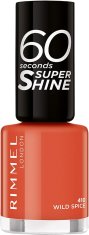 shumee Oranžni lak za nohte Rimmel 60 Seconds 410 Wild Spice 8 ml