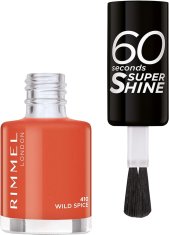 shumee Oranžni lak za nohte Rimmel 60 Seconds 410 Wild Spice 8 ml