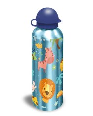 shumee Aluminijasta steklenička, otroška steklenička KIDS Euroswan Into The Jungle 500 ml