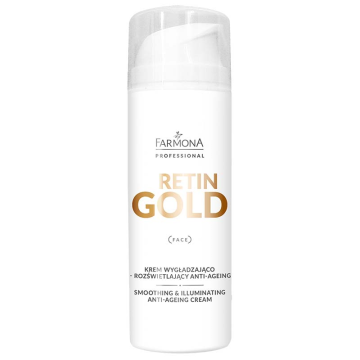 shumee Farmona Retin Gold gladilna in posvetlitvena krema proti staranju 150 ml