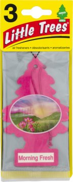 shumee Dišeča božična drevesca za avto Morning Fresh Little Trees, paket 3