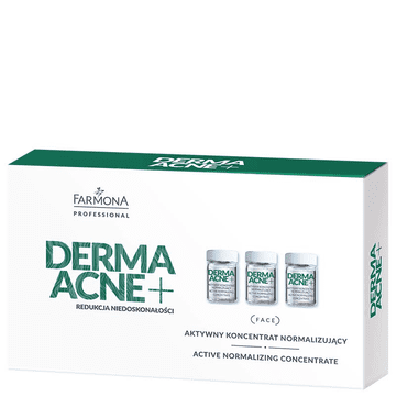 shumee Aktivni normalizacijski koncentrat Derma Acne+ Farmona 5x5 ml