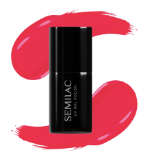 shumee Neonsko roza hibridni lak za nohte #568 Semilac Neon Ruby 7 ml