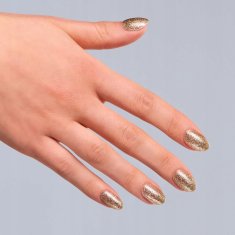 shumee Zlati hibridni lak za nohte #037 Semilac Gold Disco 7 ml