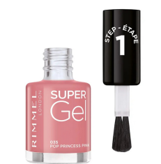 shumee Gel lak za nohte Rimmel Super Gel 12 ml 035 Pop Princess Pink