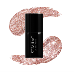 shumee Hibridni lak za nohte #458 Semilac Sparkling Rosé 7 ml