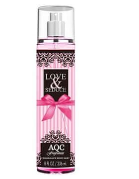 shumee Čutna meglica za telo LOVE&SEDUCE AQC FRAGRANCES BODY MIST 236 ml