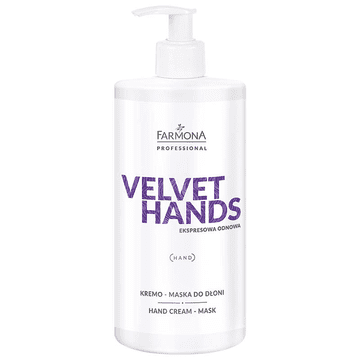 shumee Vlažilna krema-maska za roke Velvet Hands Farmona Professional 500 ml