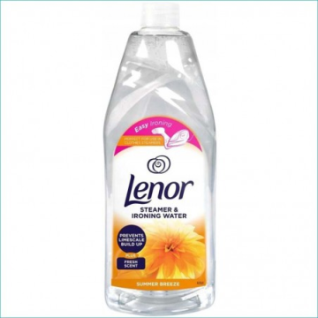 shumee Poletna Lenor dišeča destilirana voda za parne likalnike 1 l
