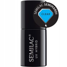 shumee Semilac gel za oblikovanje nohtov SemiHardi prozoren hibridni lak za nohte 7 ml