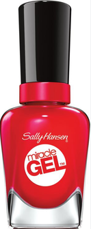 shumee Lak za nohte Miracle Gel 470 Red Eye Sally Hansen Red 14,7 ml