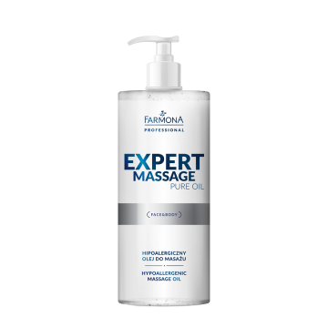 shumee Hipoalergeno masažno olje Expert Massage Pure Oil Farmona 500 ml