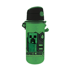 shumee Aluminijasta steklenica za vodo za otroke Minecraft Creeper KIDS Euroswan 600 ml