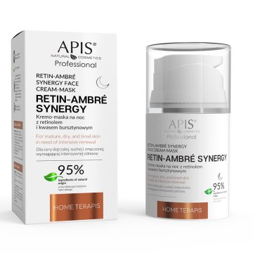 shumee Nočna krema-maska z retinolom in jantarno kislino RETIN-AMBRE Apis 50 ml