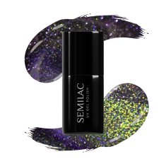 shumee Cyber Violet #825 Semilac hibridni lak za nohte z delci 7 ml