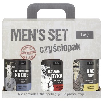 shumee Moški set 3x gel za prhanje 8v1 omejena izdaja Clean pack LAQ 1 kos.