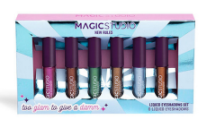 shumee Komplet 6-barvnih tekočih bleščečih senčil za oči Magic Studio