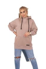 shumee Temno bež izolirana jopica z ovratnikom