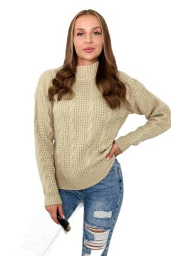 shumee Svetlo bež pulover pulover