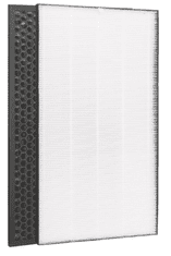 shumee Komplet 2 HEPA filtrov FZ-J80HFX ogljični FZ-J80DFX za Sharp FP-J80EU-W FP-J60EU-W FA46