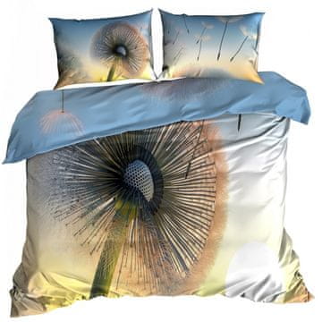 shumee 3D bombažna satenasta posteljnina 140x200cm VELIKI REGRAT