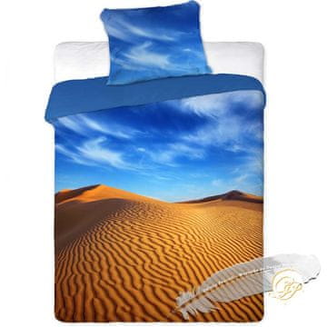 shumee Otroška posteljnina 160x200cm DESERT bombaž