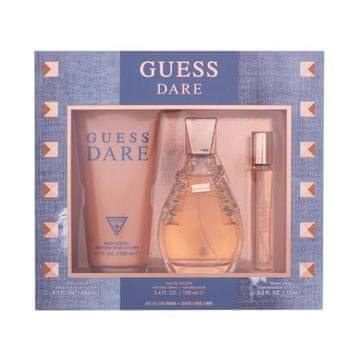 Guess Dare Set toaletna voda 100 ml + toaletna voda 15 ml + losjon za telo 200 ml za ženske