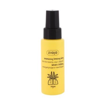 Ziaja Pineapple Caffeine poživitveni in vlažilni serum za obraz za ženske