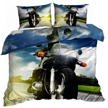 shumee Posteljnina iz bombažnega satena 3D 160x200cm PURSUIT