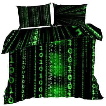 shumee Posteljnina iz 3D bombažnega satena 140x200cm MATRIX