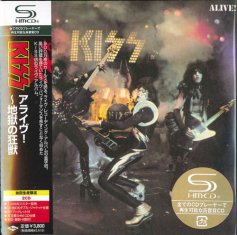 shumee KISS Alive JAPONSKA 2xSHM CD KARTON UICY9365354