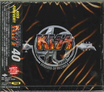 shumee KISS Kiss 40 JAPONSKA 2x CD 2014 bonus UICY15297