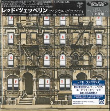 shumee LED ZEPPELIN Physical Graffiti 3xCD DELUXE JAPAN WPCR16367