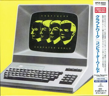 shumee KRAFTWERK Computer World JAPONSKA IZDAJA CD-JA, REMASTERIZIRAN WPCR80043
