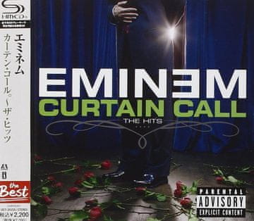 shumee EMINEM Curtain Call The Hits SHM CD JAPONSKA UICY20335