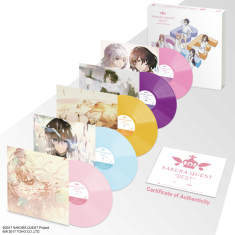shumee KNOW_NAME Sakura Quest Najboljši OST COLOR 5xLP