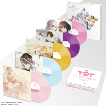 shumee KNOW_NAME Sakura Quest Najboljši OST COLOR 5xLP