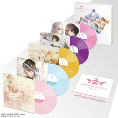 shumee KNOW_NAME Sakura Quest Najboljši OST COLOR 5xLP