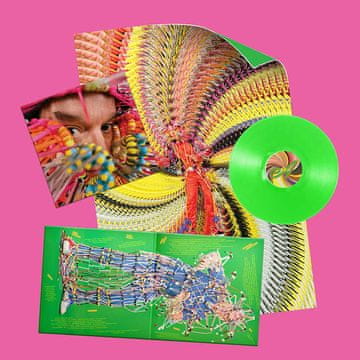 Matador DAVID BYRNE WHO IS THE SKY INDIA APPLE GREEN LP