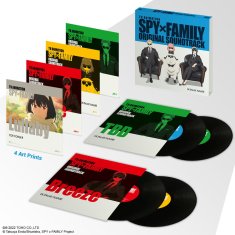 shumee KNOW_NAME TV animacija Spy X Family Original Soundtrack BOX 4xLP