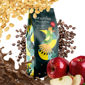 shumee Brazilski rumeni burbon - 100% arabica 1000 g QUBA CAFFE