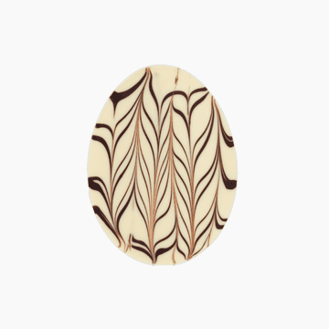 shumee Jajce iz bele čokolade 25,9 % z dodatkom temne čokolade