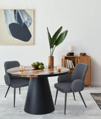 shumee MODERN STOL Labby temno siv ergonomski