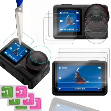 shumee 3x komplet kaljenega stekla za DJ Osmo Acton 3 4