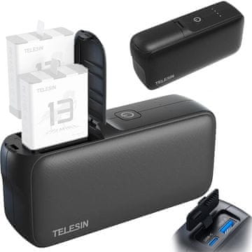 shumee Polnilec z Powerbankom 10000mAh za GoPro Hero 13