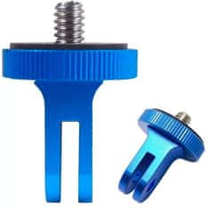 shumee Aluminijast 1/4" adapter za GoPro SJCAM DJ kamere z 1/4" navojem