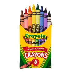 shumee Barvice za otroke za šolo, nestrupene, Crayola barvice, 8 barv