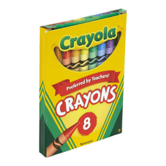 shumee Barvice za otroke za šolo, nestrupene, Crayola barvice, 8 barv